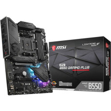 MSI Motherboard MSI MPG MSI MPG B550 Gaming Plus ATX DDR4 AM4 AMD AM4 AMD AMD B550