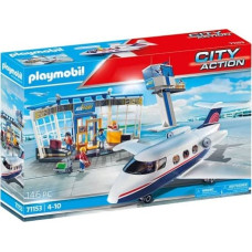 Playmobil Zestaw z figurkami City Action 71153 Lotnisko z samolotem
