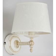 Alfa Kinkiet Alfa Kinkiet Alfa Roksana 18530 lampa oprawa ścienna 1x40W E14 biała