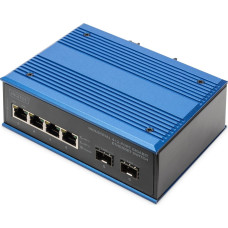 Digitus Switch Digitus DIGITUS Industrial 4+2 -Port Gigabit Ethernet Switch 4 Port GE RJ 54 2 GE SFP Port