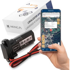Noname Lokalizator GPS Mking MK02 Śledzenie Pojazdu Łodzi