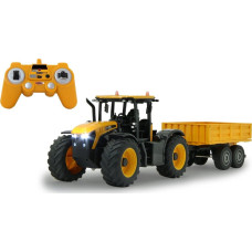 Jamara Jamara JCB Fastrac Traktor mit Kippanhänger 1:24 2,4GHz