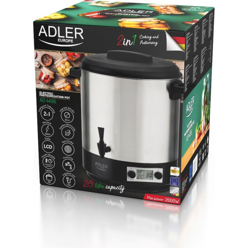 Adler Electric pasteurizer ADLER AD 4496