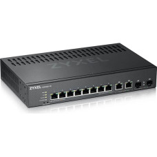 Zyxel GS2220-10-EU0101F network switch Managed L2 Gigabit Ethernet (10/100/1000) Black
