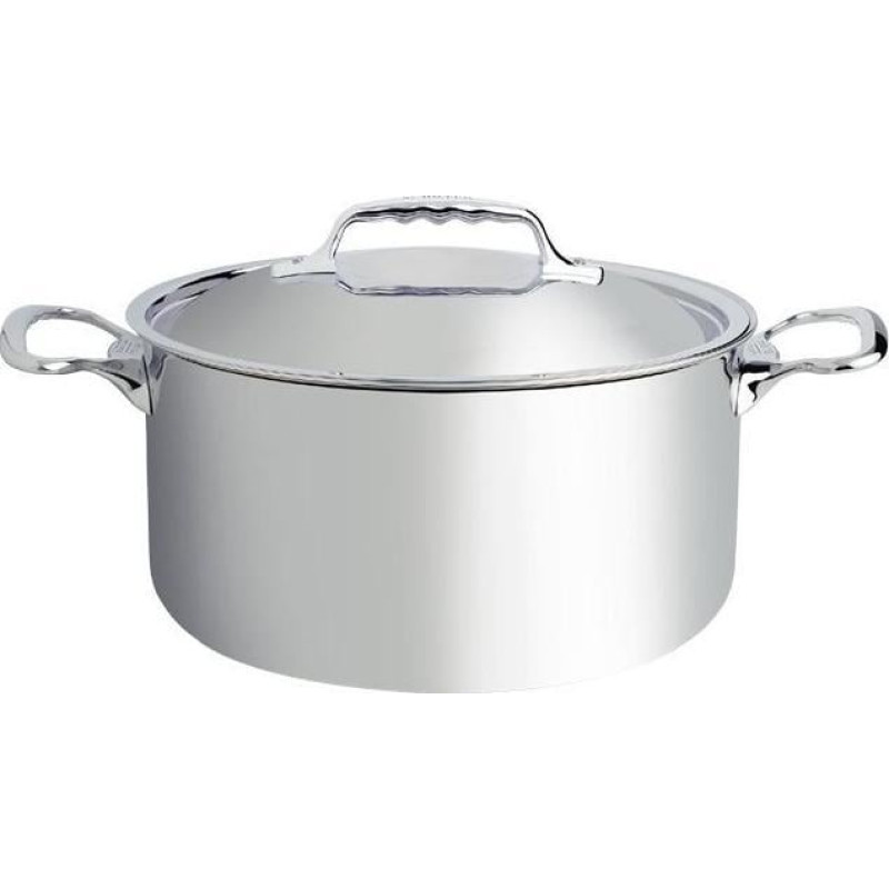 De Buyer De Buyer Affinity Saucepot Stainless Steel with lid 20 cm