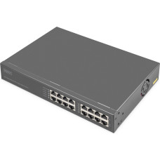 Digitus Switch Digitus DIGITUS Switch 8-Port Gigabitgabit PoE + Injektor 250W schw