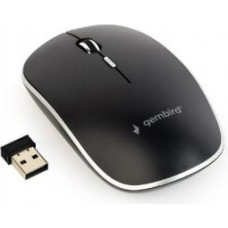 Gembird MOUSE USB OPTICAL WRL BLACK/SILENT MUSW-4BS-01