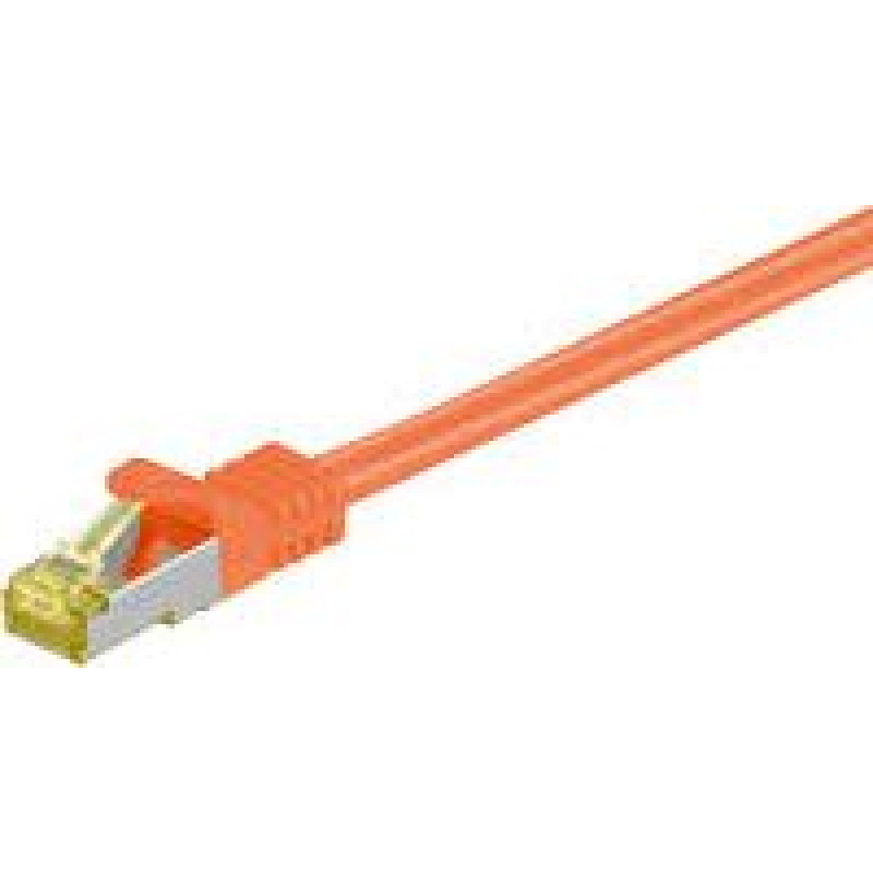 Equip Patchcord Cat 6a, SFTP, 5m, pomarańczowy (606606)