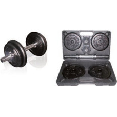 SKO Cast iron weight dumbbells set with case TOORX 1.5-10 kg