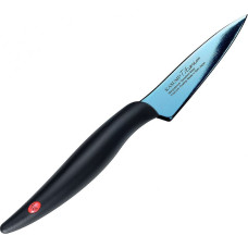 Kasumi KASUMI Nóż do warzyw kuty Titanium dł. 8 cm, niebieski uniwersalny