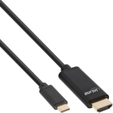 Inline Kabel USB InLine USB-C - HDMI 1 m Czarny (64111)