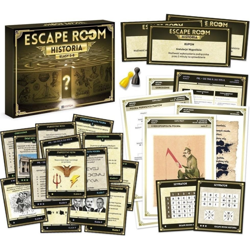 Ei System Gra escape room. Historia