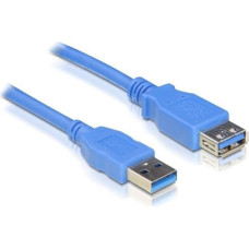 Delock Kabel USB Delock USB-A - USB-A 2 m Niebieski (82539)