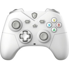 MSI FORCE GC300 WIRELESS WHITE kontroler gier Biały USB 2.0 Gamepad Analogowy PC