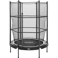 Salta Trampolina ogrodowa Salta ogrodowa Junior z siatką wewnętrzną 4.5 FT 140 cm czarna