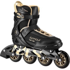 Noname Rolki Łyżworolki Armour Nils Extreme NA22151 czarno-złote rozmiar 44