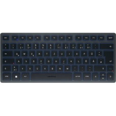 Cherry Klawiatura Cherry CHERRY Keyboard KW 7100 MINI [DE] black/blue BT
