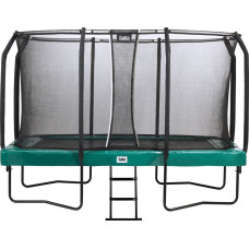 Salta Trampolina ogrodowa Salta ogrodowa First Class z siatką wewnętrzną 366 x 214 cm zielona