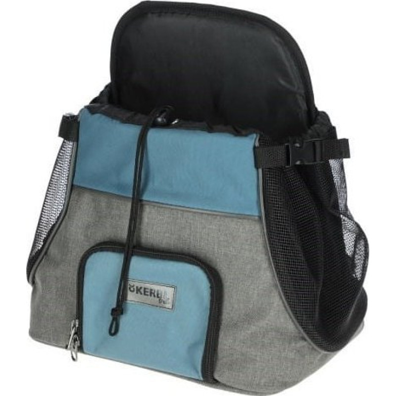 Kerbl KERBL Torba podróżna dla psa Vacation, 31 x 24 x 38 cm, szaro-niebieska