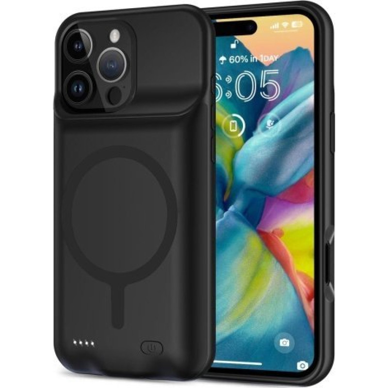 Tech-Protect Powerbank Tech-Protect TECH-PROTECT POWERCASE MAGSAFE 8500MAH IPHONE 16 PRO MAX BLACK