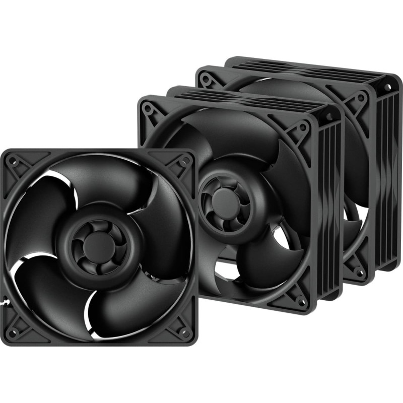 Arctic S12038-8 Server Fans, 4-pin, 120mm, 3 pcs