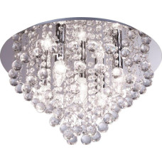 Noname Lampa sufitowa Plafon lampa kryształowa sufitowa Reality London 5x40W E14 chrom 607205-06