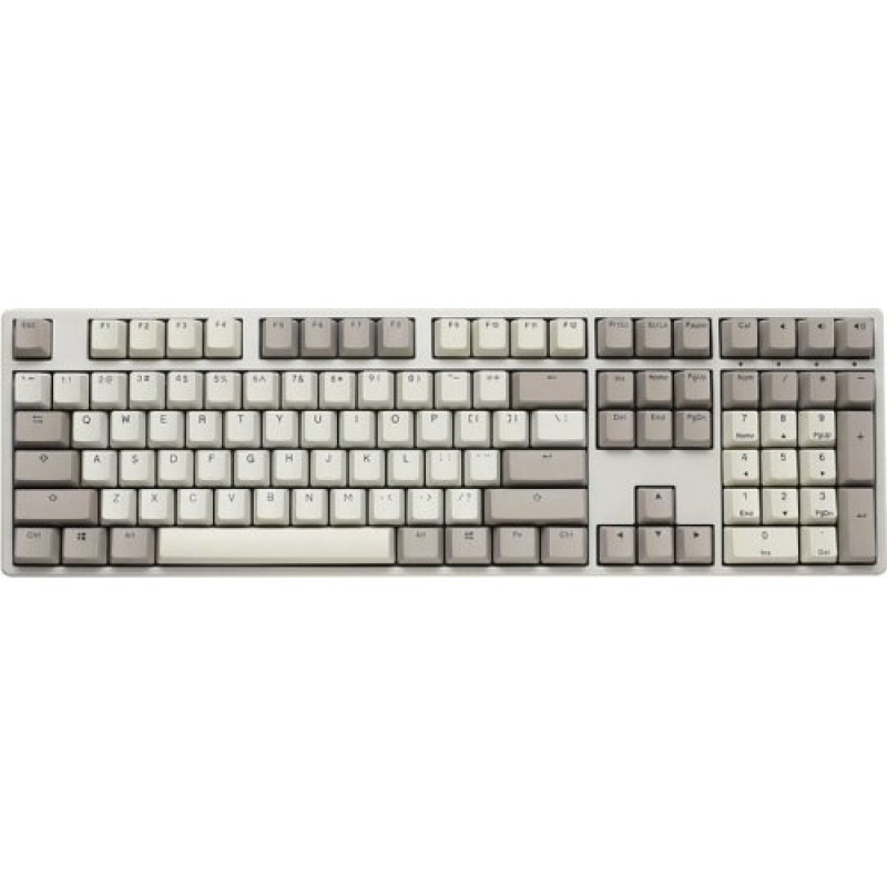 Ducky Klawiatura Ducky Ducky Origin Vintage Gaming Tastatur, Cherry MX-Silent-Red (US)