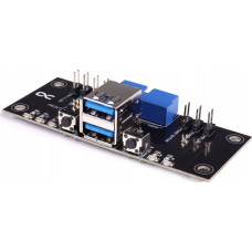 Alphacool Alphacool ES Front I/O-Panel mit USB 3.0 und Kabelsatz für Servergehäuse