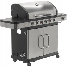 Yato YG.GAS GRILL 6+1 STAINLESS STEEL 20.2KW