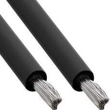Noname InLine® Solar Installationskabel Meterware H1Z2Z2-K 4mm² schwarz 100m