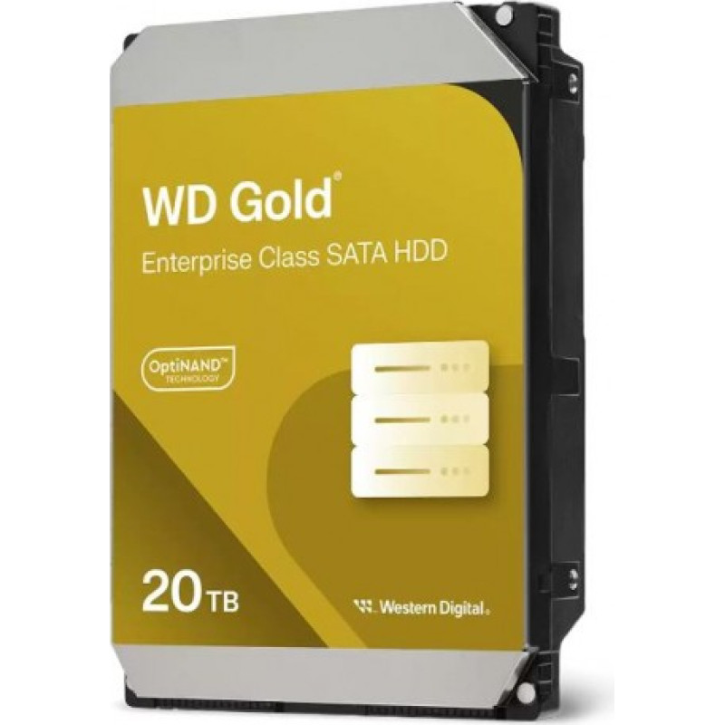 Western Digital Drive HDD GOLD Enterprise 20TB 3,5 SATA WD203KRYZ