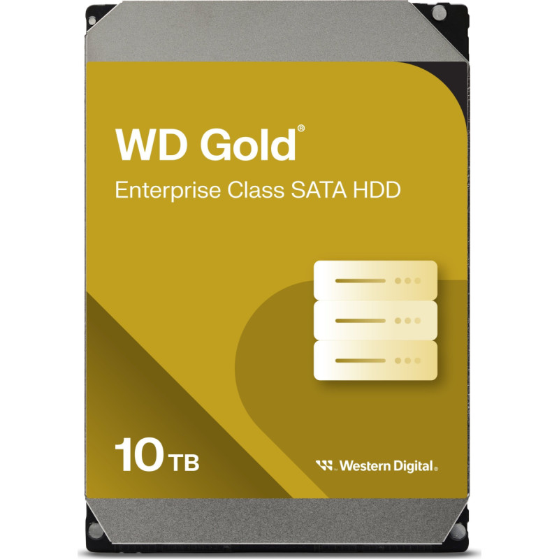WD Dysk serwerowy WD Gold 10TB 3.5'' SATA III (6 Gb/s)  (WD102KRYZ)