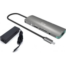 I-Tec USB-C Metal Nano DS 4K HDMI + PD + UC 10