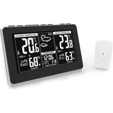 Adler | Black | White Digital Display | Weather station | AD 1175