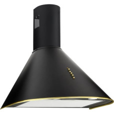 Akpo Chimney Hood Akpo WK-4 Dandys GOLD 60 cm 450 m3/h, Black