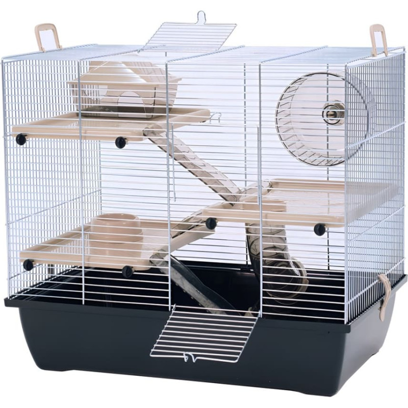 Inter-Zoo Pinky 3 Zinc Black - cage for a hamster