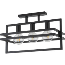 Noname Lampa sufitowa Sigma Merci 32406 plafon lampa sufitowa 3x60W E27 czarny
