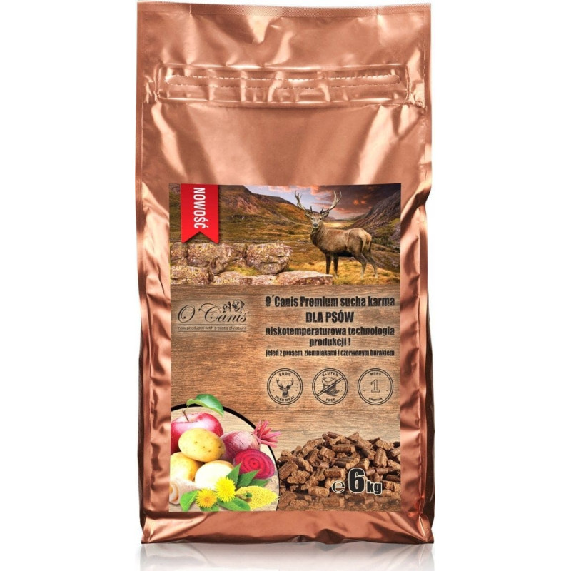 O’canis O´Canis Premium jeleń, ziemniak,burak dla psa 6kg