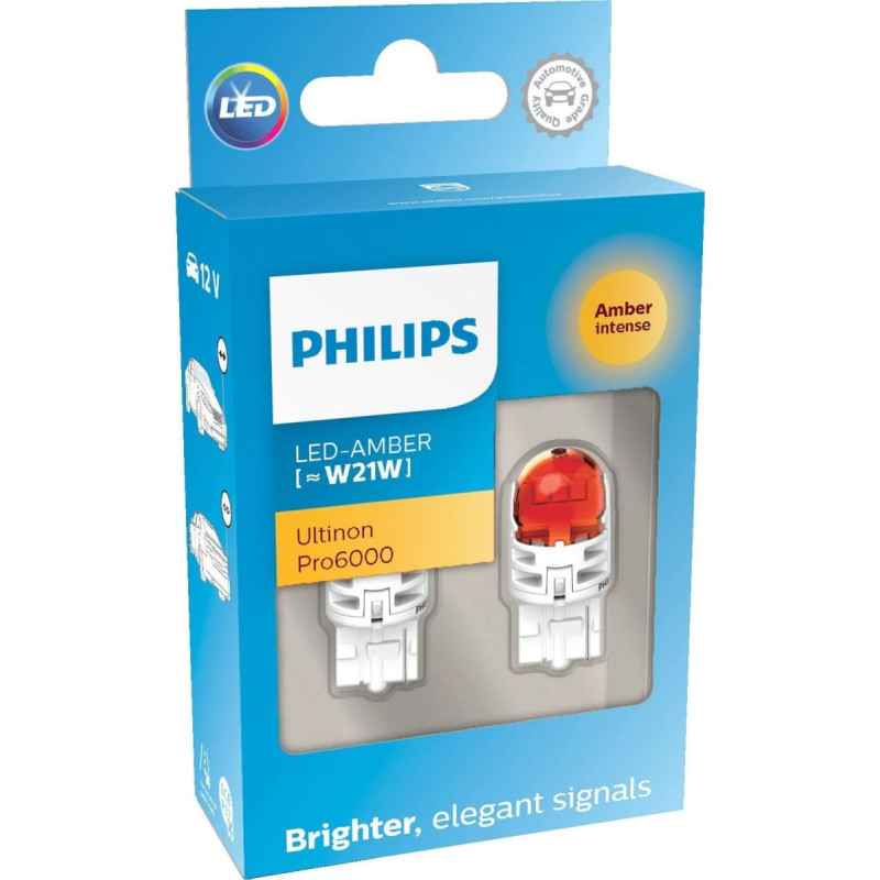 Philips Ultinon Pro6000 SI 11065AU60X2 Samochodowa żarówka sygnalizacyjna