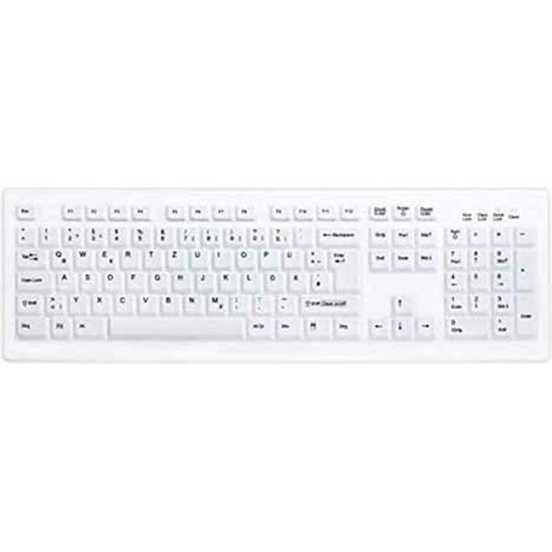 Cherry Keyboard Cherry AK-C8100F-UVS-W USB White Spanish Qwerty