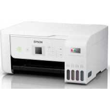 Epson Urządzenie wielofunkcyjne L3286 ITS kolor A4/33ppm/WiFi(D)/LCD3.7cm/biała