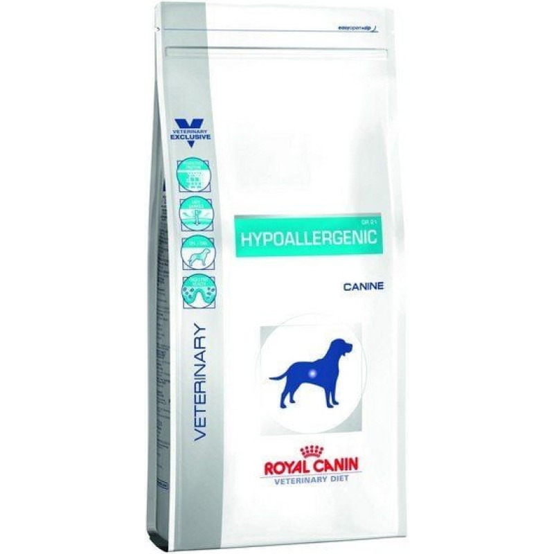 Royal Canin Veterinary Diet Canine Hypoallergenic DR21 14kg
