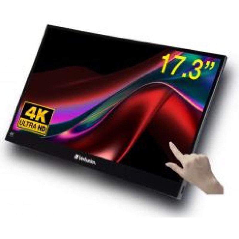 Verbatim VERBATIM PMT-17-4K Portable Monitor