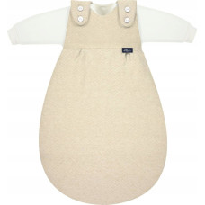 Alvi ALVI Baby-Mäxchen, Śpiworek - tkanina specjalna - 3-częsciowy Quilt nature 62/68