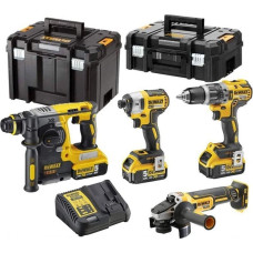 Dewalt Zestaw elektronarzędzi Dewalt 10-elementowy (DCK422P3T-QW)