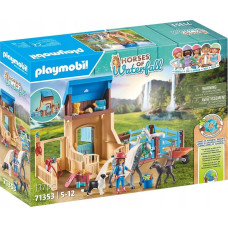 Playmobil Zestaw z figurkami Horses 71353 Amelia i Whisper z boksem stajennym