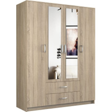 Topeshop szafa Romana lustro 160cm dąb Sonoma (5235)