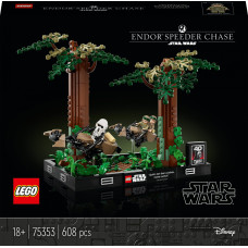Lego Star Wars Diorama: Pościg na ścigaczu przez Endor (75353)