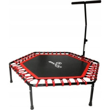 Noname Trampolina Trampolina Sześciokątna Fitness Z Uchwytem o śr.136 cm