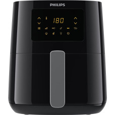 Philips Essential HD9252/70 fryer Single 4.1 L Stand-alone 1400 W Hot air fryer Black, Silver